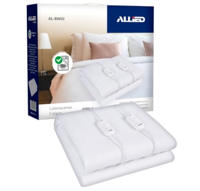 Calientacama Eléctrico Allied AL-BW02 2 Plazas Lavable