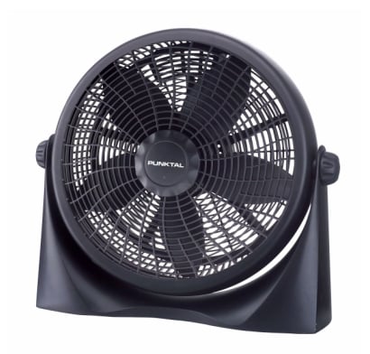 Ventilador Turbo Punktal Circulador PK-4090VT 5 Aspas Negro