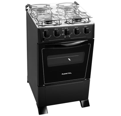 Cocina a Gas Punktal PK-375C Monte Carlo 4 Hornallas