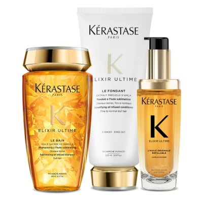 Combo Trio Total Kérastase Elixir Ultime Le Bain