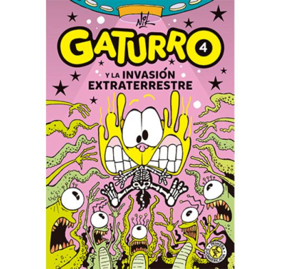 Libro Gaturro 4 - Gaturro y la invasión extraterrestre