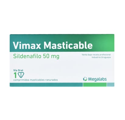 VIMAX MASTICABLE 50 MG 1 COMPRIMIDO