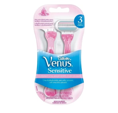 AFEITADORA DESECHABLE GILLETTE VENUS SENSITIVE 2 UNIDADES