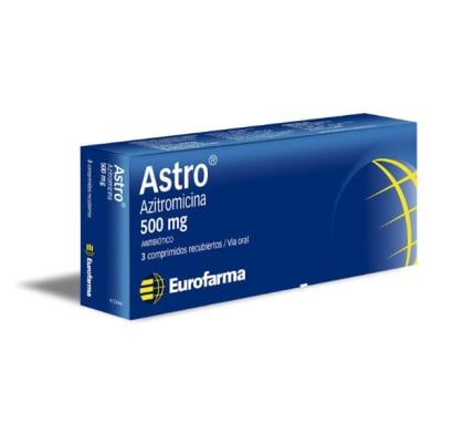 Astro 500 mg 3 Comprimidos Recubiertos