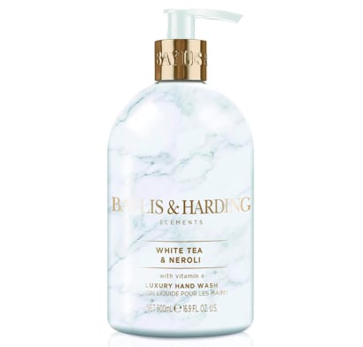 Jabón Líquido Baylis & Harding Elements White Tea Nero para Manos 500 ml