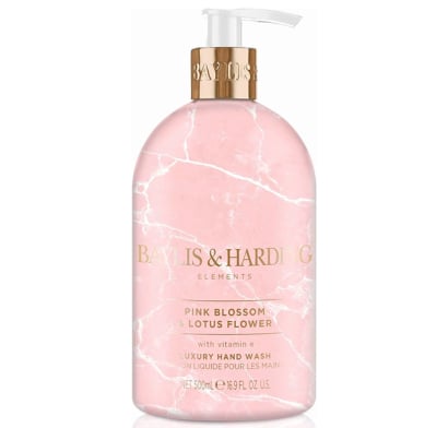 Jabón Líquido Baylis & Harding Elements Pink Blossom & Lotus Flower para Manos 500 ml