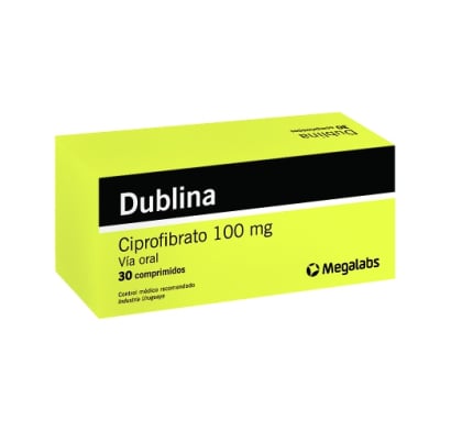 DUBLINA 100 MG 30 COMPRIMIDOS