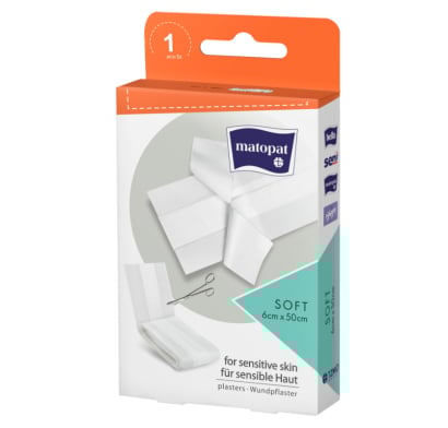 Bandas Adhesivas Matopat Soft 6 x 50 cm