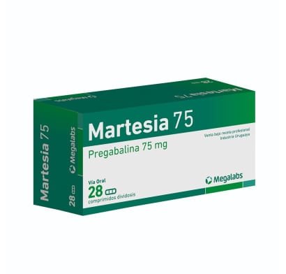 MARTESIA DIVIDOSIS 75 MG 28 COMPRIMIDOS