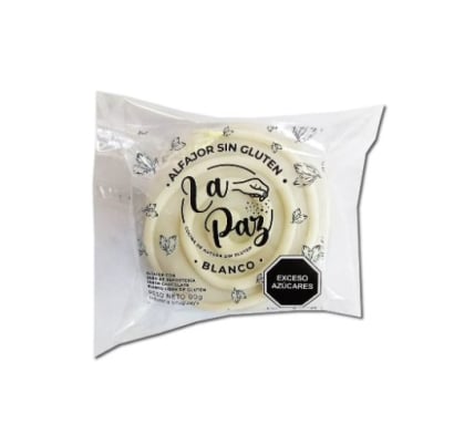 Alfajor La Paz sin Gluten Chocolate Blanco 80 g