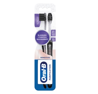 Cepillo de Dientes Oral B Purification 2 Unidades