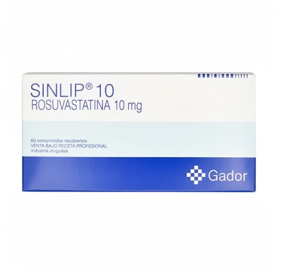 Sinlip 10 mg 60 Comprimidos Recubiertos