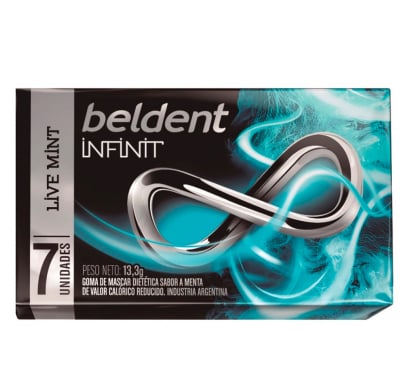Chicle Beldent Infinit Spearmint 7 Unidades
