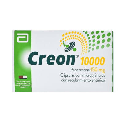 Creon 10000 150 mg 50 Cápsulas
