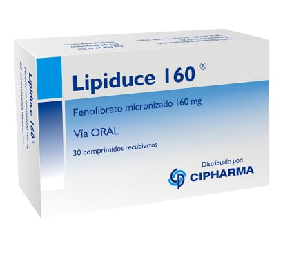 Lipiduce 160 mg 30 Comprimidos