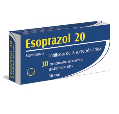 ESOPRAZOL 20 MG 30 COMPRIMIDOS