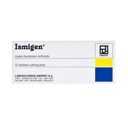 Ismigen 10 Tabletas Sublinguales