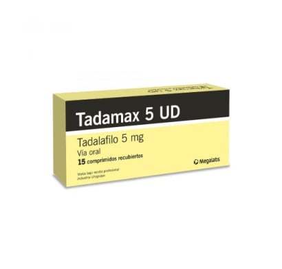 TADAMAX UD 5 MG 15 COMPRIMIDOS