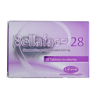 Bellaface 28 Tabletas Recubiertas