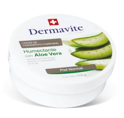 Crema Corporal Dermavite Aloe 240 g