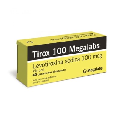 TIROX 100 MCG 40 COMPRIMIDOS