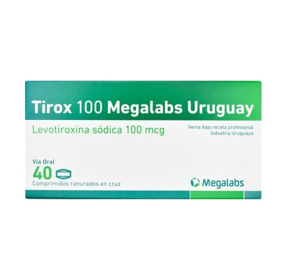 TIROX 100 MCG 40 COMPRIMIDOS