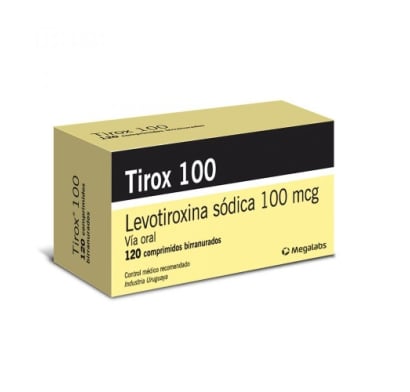 TIROX 100 MG 120 COMPRIMIDOS