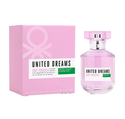 PERFUME EDT BENETTON DREAMS LOVE YOURSELF 50 ML