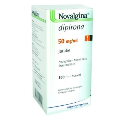 Novalgina 250 mg/5 ml Jarabe 100 ml