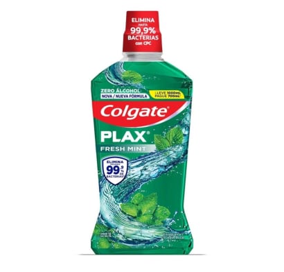 Enjuague Bucal Colgate Plax Fresh Mint 1 l