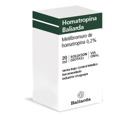 Homatropina Baliarda 200 mg / 100 ml Solución 20 ml