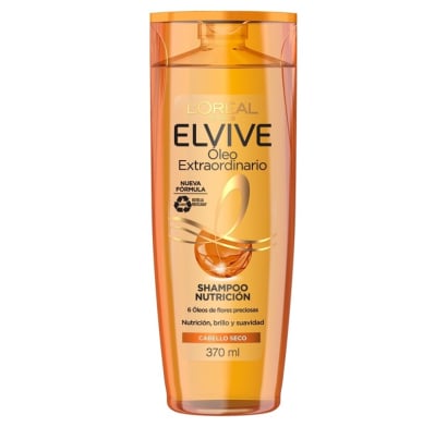Shampoo Elvive Óleo Extraordinario Nutritivo 400 ml