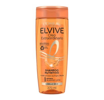Shampoo Elvive Óleo Extraordinario Nutritivo 400 ml
