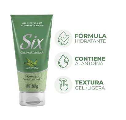 GEL POST SOLAR SIX 180 GRS.