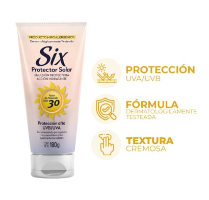 Protector Solar Six FPS30 180 g