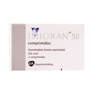 Imigran 50 mg 2 Comprimidos