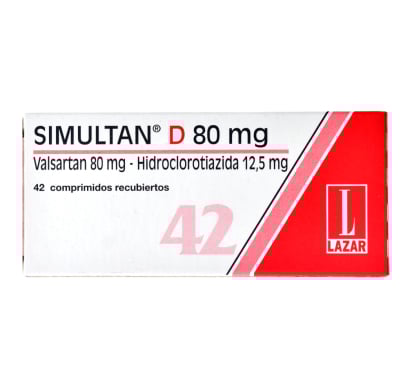 Simultan D 80 mg 42 Comprimidos