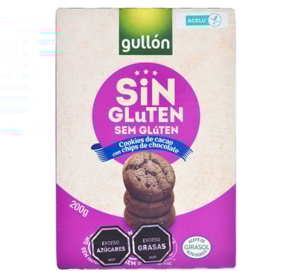 GALLETA SIN GLUTEN CHIPS CHOC.200 GRS.