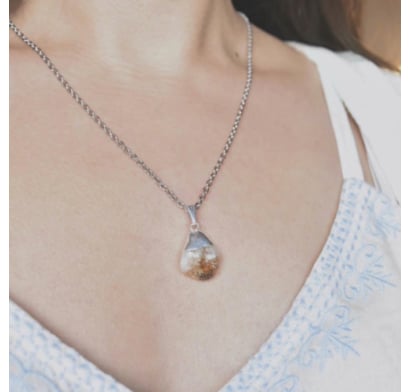 Collar D'alma Simple con Citrino