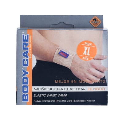 Muñequera Body Care Elástica Talle XL