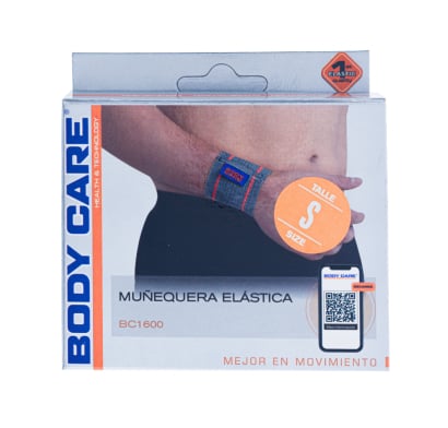 MUÑEQUERA ELASTICA TALLE S