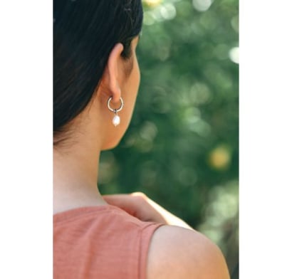 Caravanas Oh Jacinta! Amina Plateado