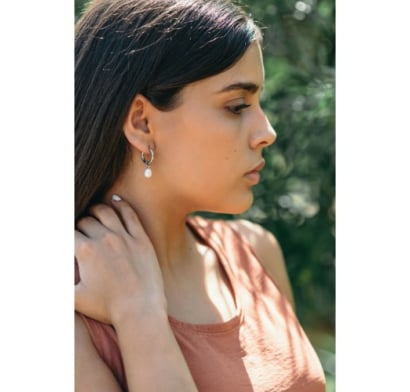 Caravanas Oh Jacinta! Emma Plateado