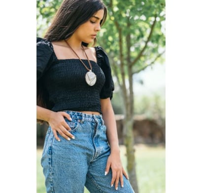 Collar Oh Jacinta! Amy Plateado