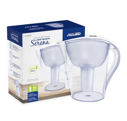 JARRA DE AGUA ACQUA OPTIMA CON FILTRO ANTIBACTERIAL SIRONA