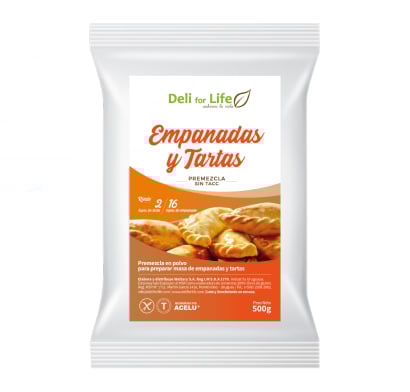 Premezcla Deli For Life Empanadas y Tartas 500 g