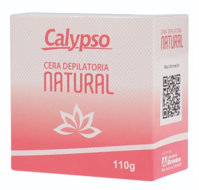 CERA DEPILATORIA CALYPSO NATURAL 110GRS