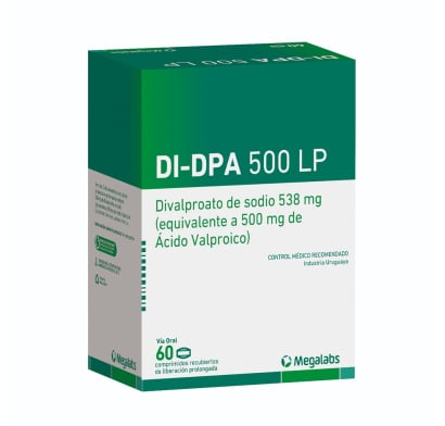 DI DPA 500 MG LP 60 COMPRIMIDOS