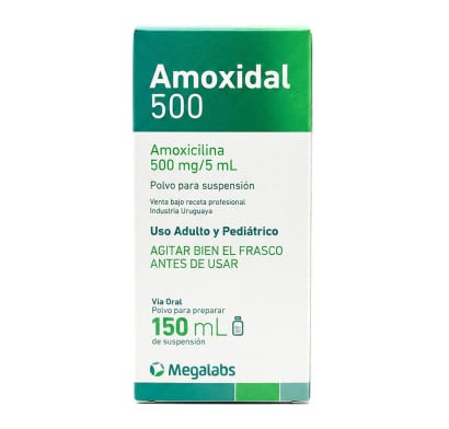 Amoxidal 500 mg Suspensión 150 ml