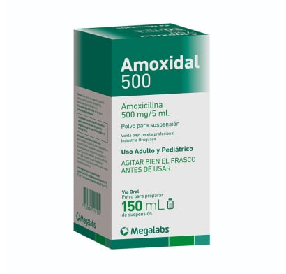 Amoxidal 500 mg Suspensión 150 ml